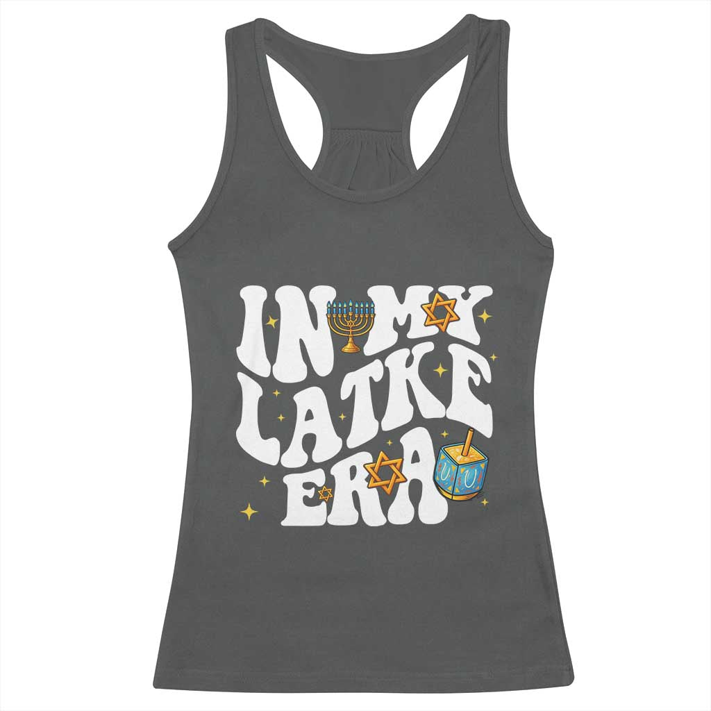 Hanukkah Jewish Holiday Gift Racerback Tank Top In My Latke Era - Wonder Print Shop