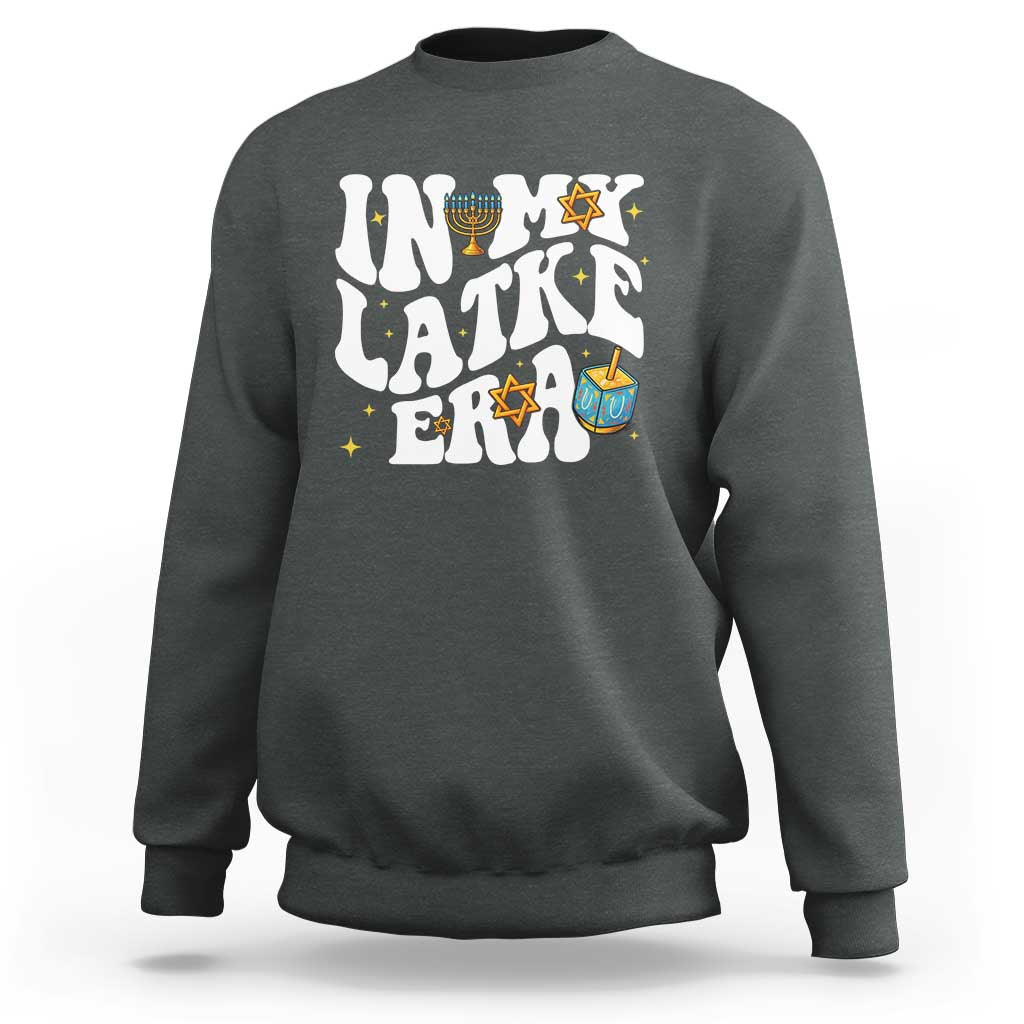 Hanukkah Jewish Holiday Gift Sweatshirt In My Latke Era - Wonder Print Shop
