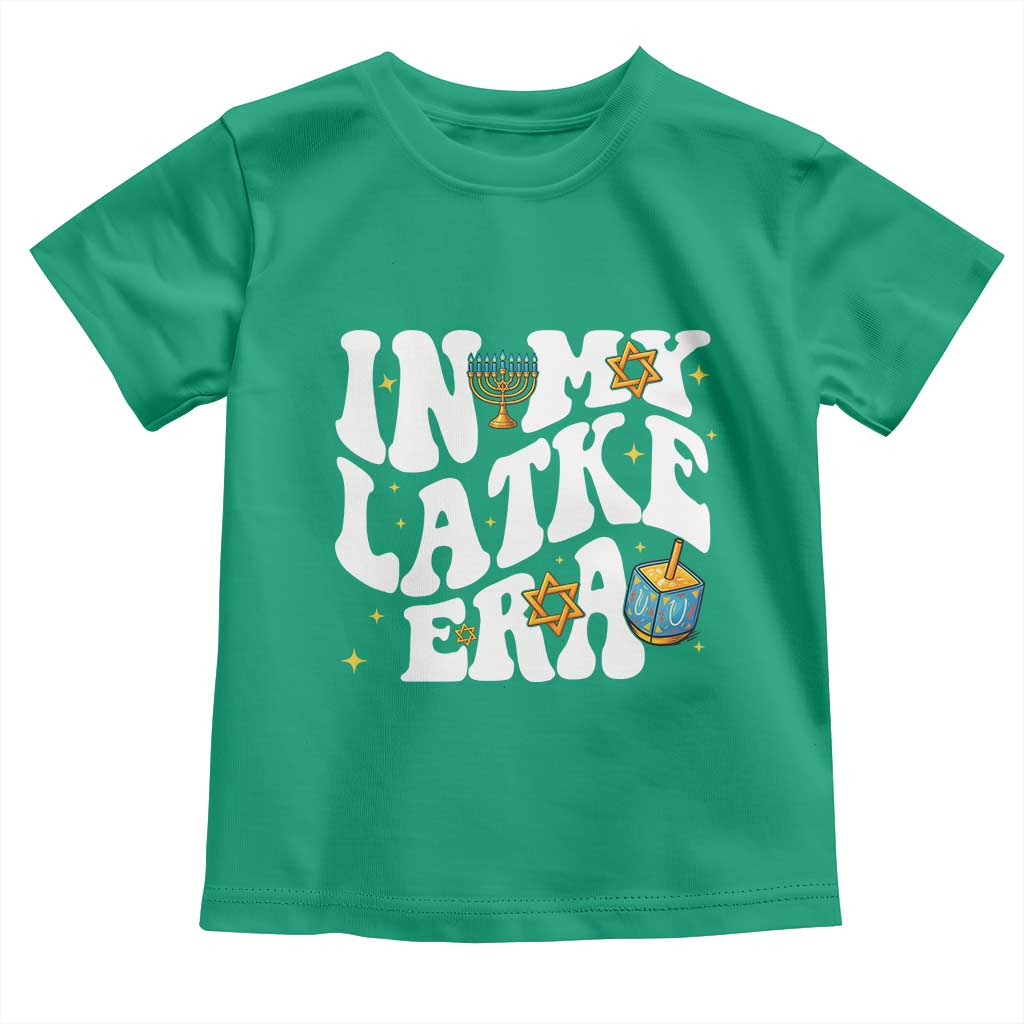 Hanukkah Jewish Holiday Gift Toddler T Shirt In My Latke Era - Wonder Print Shop