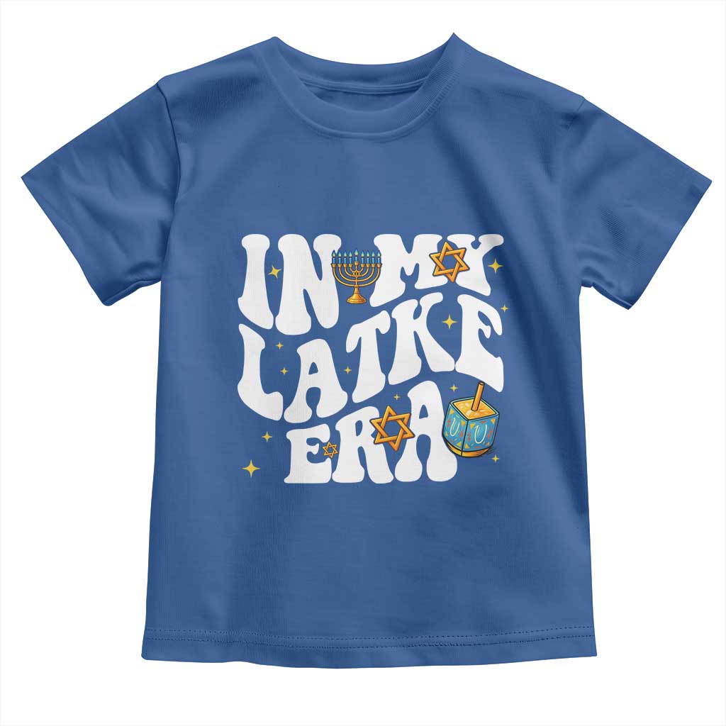 Hanukkah Jewish Holiday Gift Toddler T Shirt In My Latke Era - Wonder Print Shop
