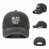 Hanukkah Jewish Holiday Gift Washed Cotton Baseball Cap In My Latke Era