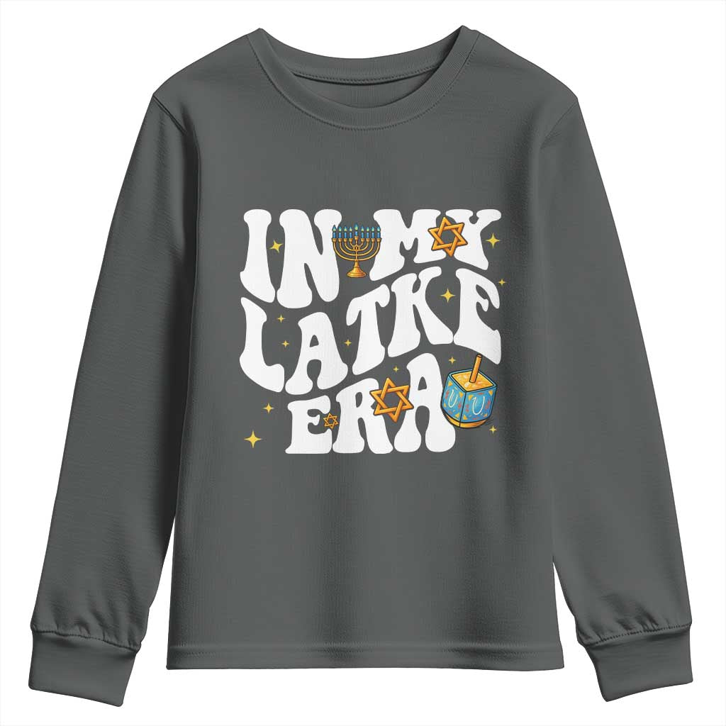 Hanukkah Jewish Holiday Gift Youth Sweatshirt In My Latke Era - Wonder Print Shop
