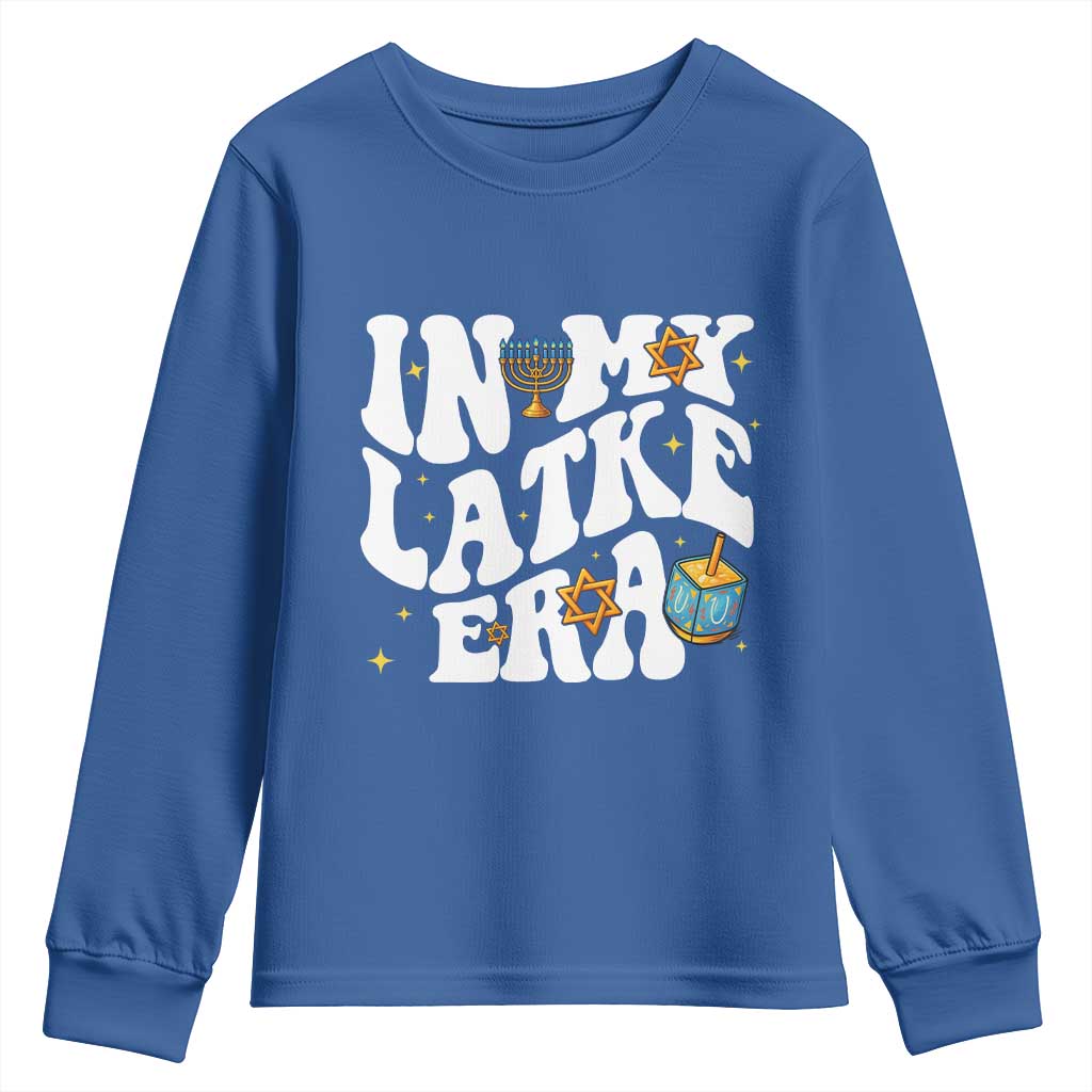 Hanukkah Jewish Holiday Gift Youth Sweatshirt In My Latke Era - Wonder Print Shop