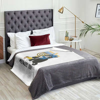 Meowzel Tov Throw Blanket Black Cat Playing Dreidel Menorah Hanukkah Gift - Wonder Print Shop