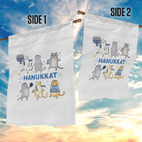 Hanukkat Garden Flag Funny Cats Hanukkah Festival Of Lights Gift - Wonder Print Shop