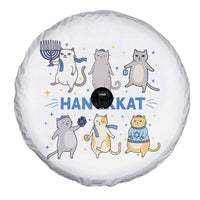 Hanukkat Spare Tire Cover Funny Cats Hanukkah Festival Of Lights Gift - Wonder Print Shop