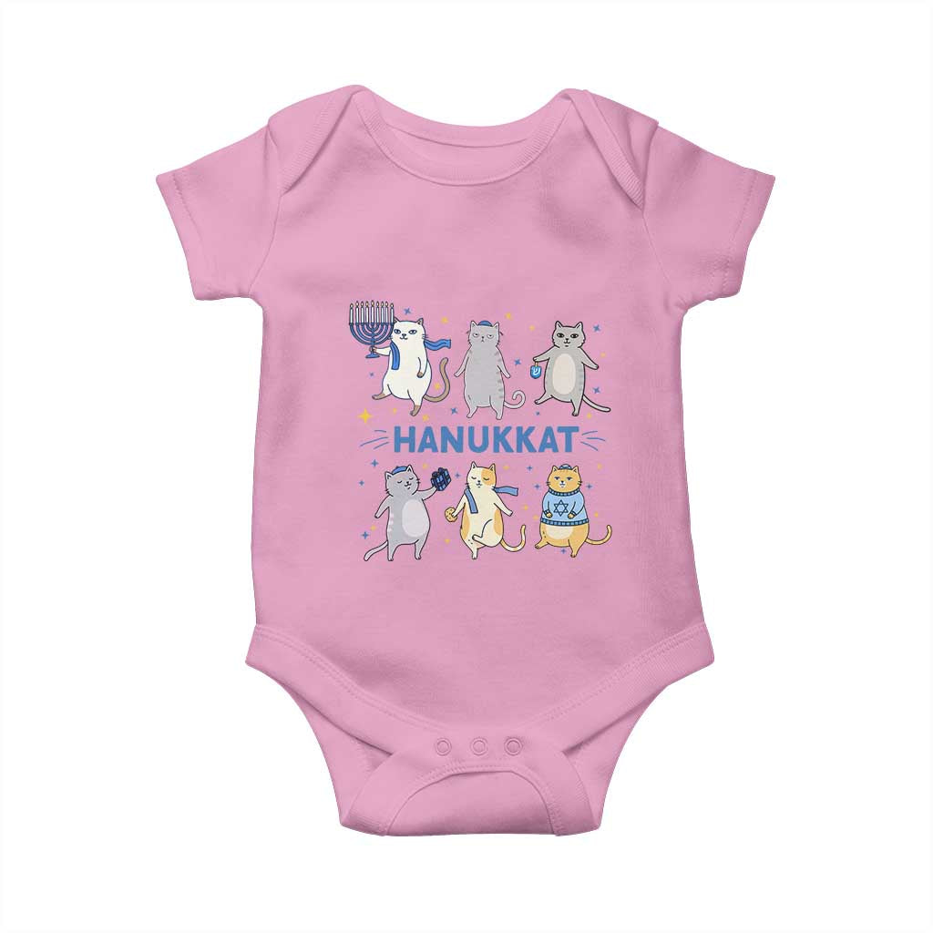 Hanukkat Baby Onesie Funny Cats Hanukkah Festival Of Lights Gift - Wonder Print Shop