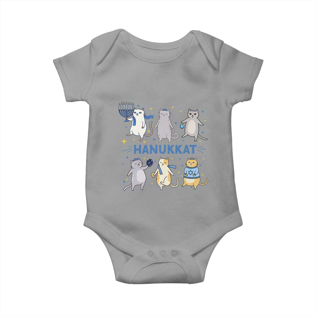 Hanukkat Baby Onesie Funny Cats Hanukkah Festival Of Lights Gift - Wonder Print Shop