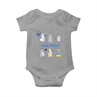Hanukkat Baby Onesie Funny Cats Hanukkah Festival Of Lights Gift - Wonder Print Shop