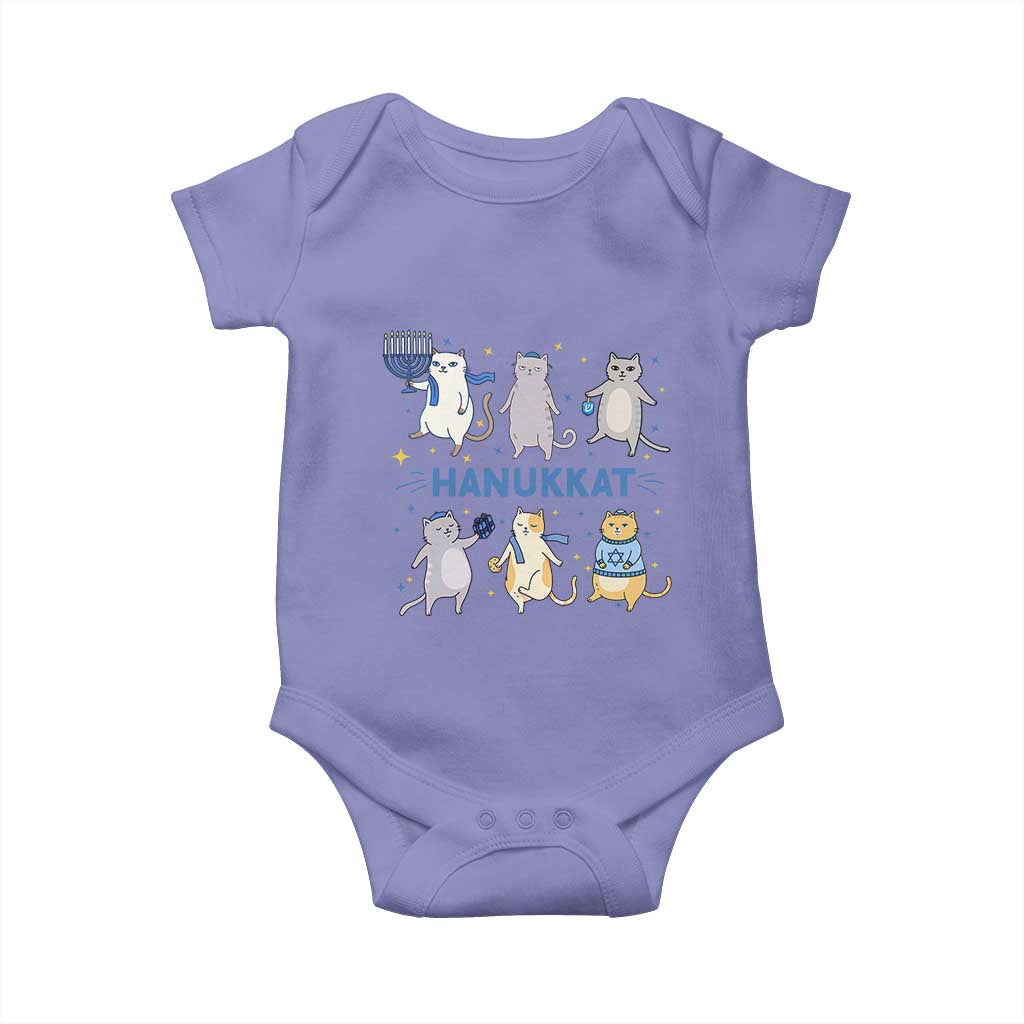 Hanukkat Baby Onesie Funny Cats Hanukkah Festival Of Lights Gift - Wonder Print Shop