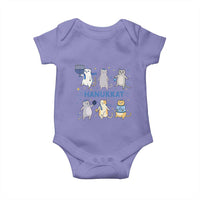 Hanukkat Baby Onesie Funny Cats Hanukkah Festival Of Lights Gift - Wonder Print Shop