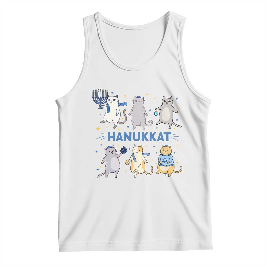 Hanukkat Tank Top Funny Cats Hanukkah Festival Of Lights Gift - Wonder Print Shop