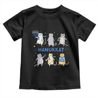 Hanukkat Toddler T Shirt Funny Cats Hanukkah Festival Of Lights Gift - Wonder Print Shop