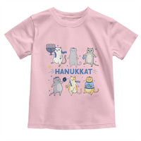 Hanukkat Toddler T Shirt Funny Cats Hanukkah Festival Of Lights Gift - Wonder Print Shop