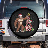 Bigfoot Christmas Tree 67 Spare Tire Cover Holiday Six Seven Meme Brainrot Gift - Wonder Print Shop