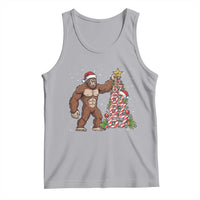 Bigfoot Christmas Tree 67 Tank Top Holiday Six Seven Meme Brainrot Gift - Wonder Print Shop