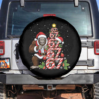 Trending Six Seven Meme Bigfoot Christmas Tree Spare Tire Cover Holiday Gift - Wonder Print Shop