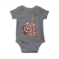 Trending Six Seven Meme Bigfoot Christmas Tree Baby Onesie Holiday Gift - Wonder Print Shop
