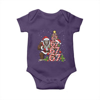 Trending Six Seven Meme Bigfoot Christmas Tree Baby Onesie Holiday Gift - Wonder Print Shop