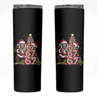 Trending Six Seven Meme Bigfoot Christmas Tree Skinny Tumbler Holiday Gift - Wonder Print Shop