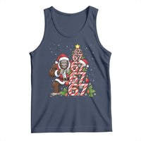 Trending Six Seven Meme Bigfoot Christmas Tree Tank Top Holiday Gift - Wonder Print Shop