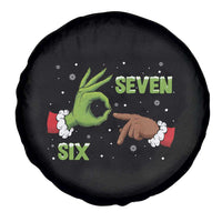 Funny Green And Bigfoot Six Seven Meme Spare Tire Cover Christmas Trend Gift - Wonder Print Shop