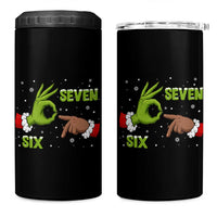 Funny Green And Bigfoot Six Seven Meme 4 in 1 Can Cooler Tumbler Christmas Trend Gift - Wonder Print Shop