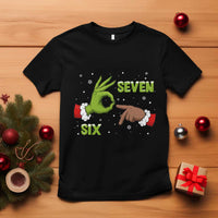 Funny Green And Bigfoot Six Seven Meme T Shirt Christmas Trend Gift - Wonder Print Shop