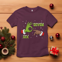 Funny Green And Bigfoot Six Seven Meme T Shirt Christmas Trend Gift - Wonder Print Shop