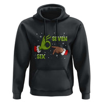 Funny Green And Bigfoot Six Seven Meme Hoodie Christmas Trend Gift - Wonder Print Shop