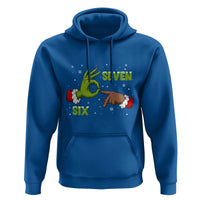 Funny Green And Bigfoot Six Seven Meme Hoodie Christmas Trend Gift - Wonder Print Shop