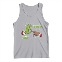 Funny Green And Bigfoot Six Seven Meme Tank Top Christmas Trend Gift - Wonder Print Shop