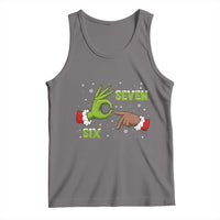 Funny Green And Bigfoot Six Seven Meme Tank Top Christmas Trend Gift - Wonder Print Shop
