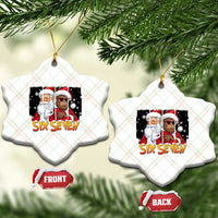 Six Seven Meme Santa Bigfoot Ceramic Ornament 67 Viral Gen Alpha Slang Christmas Gift - Wonder Print Shop