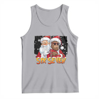 Six Seven Meme Santa Bigfoot Tank Top 67 Viral Gen Alpha Slang Christmas Gift - Wonder Print Shop