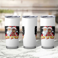 Six Seven Meme Santa Bigfoot Tumbler Cup 67 Viral Gen Alpha Slang Christmas Gift - Wonder Print Shop