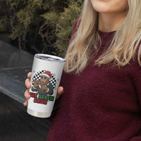 Biker Santa Six Seven Bruh Tumbler Cup Christmas Gift For Gen Z - Wonder Print Shop