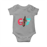Bigfoot Six Seven Meme Baby Onesie 67 Viral Gen Alpha Slang Gift - Wonder Print Shop