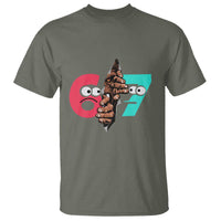 Bigfoot Six Seven Meme T Shirt 67 Viral Gen Alpha Slang Gift - Wonder Print Shop