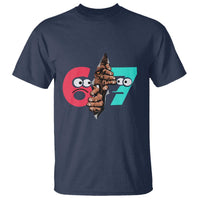 Bigfoot Six Seven Meme T Shirt 67 Viral Gen Alpha Slang Gift - Wonder Print Shop