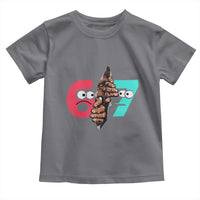 Bigfoot Six Seven Meme Toddler T Shirt 67 Viral Gen Alpha Slang Gift - Wonder Print Shop
