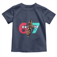 Bigfoot Six Seven Meme Toddler T Shirt 67 Viral Gen Alpha Slang Gift - Wonder Print Shop