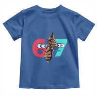 Bigfoot Six Seven Meme Toddler T Shirt 67 Viral Gen Alpha Slang Gift - Wonder Print Shop