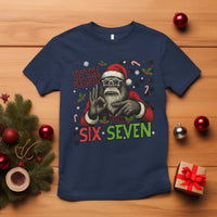Funny Bigfoot Santa Tis The Season For Six Seven Meme T Shirt Christmas Gift - Wonder Print Shop