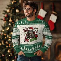 Funny Bigfoot Santa Tis The Season For Six Seven Meme Ugly Christmas Sweater Xmas Gift - Wonder Print Shop