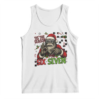 Funny Bigfoot Santa Tis The Season For Six Seven Meme Tank Top Christmas Gift - Wonder Print Shop
