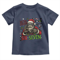Funny Bigfoot Santa Tis The Season For Six Seven Meme Toddler T Shirt Christmas Gift - Wonder Print Shop
