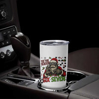 Funny Bigfoot Santa Tis The Season For Six Seven Meme Tumbler Cup Christmas Gift - Wonder Print Shop