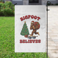 Funny Bigfoot Santa Believes Six Seven Meme Garden Flag Trendy Gen Z Xmas Gift - Wonder Print Shop