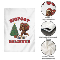 Funny Bigfoot Santa Believes Six Seven Meme Garden Flag Trendy Gen Z Xmas Gift - Wonder Print Shop